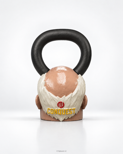 CONQUEST Hand-Painted Kettlebell 1 of 10 - 50lbs