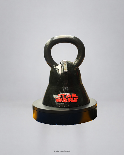 DARTH VADER Hand-Painted Kettlebell 60lbs