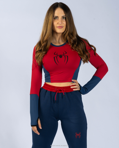 SPIDER-MAN Brand New Day Women's Cropped Long Sleeve