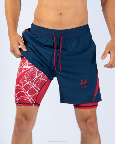 SPIDER-MAN Brand New Day 7" Performance Shorts w/Liner 1 of 300