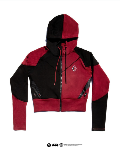 HARLEY QUINN Limited Edition Cropped Performance Hoodie 1 of 500