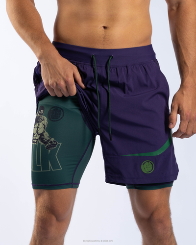 HULK 7" Performance Shorts w/Liner