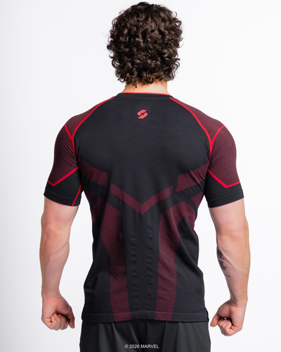 DAREDEVIL Super Suit™ Compression Short Sleeve - Midnight Black