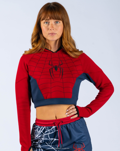 SPIDER-MAN Brand New Day Women's Cropped Pullover Hoodie