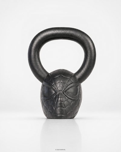 SPIDER-MAN Matte Black Kettlebell 30lbs