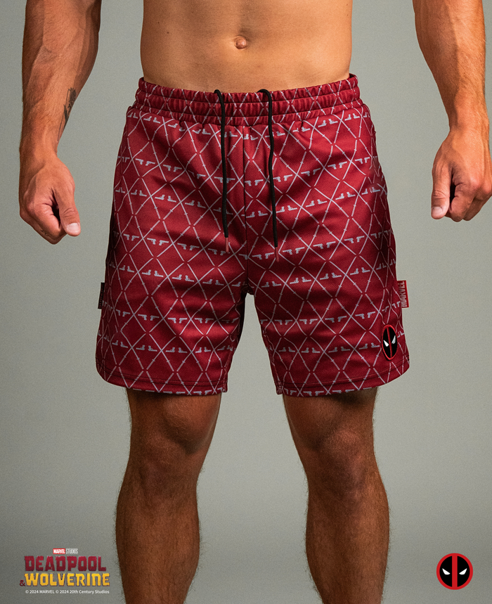 DEADPOOL Shorts - Red